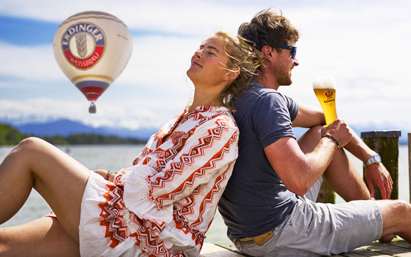 Gewinnt eine Fahrt im ERDINGER Heißluftballon
