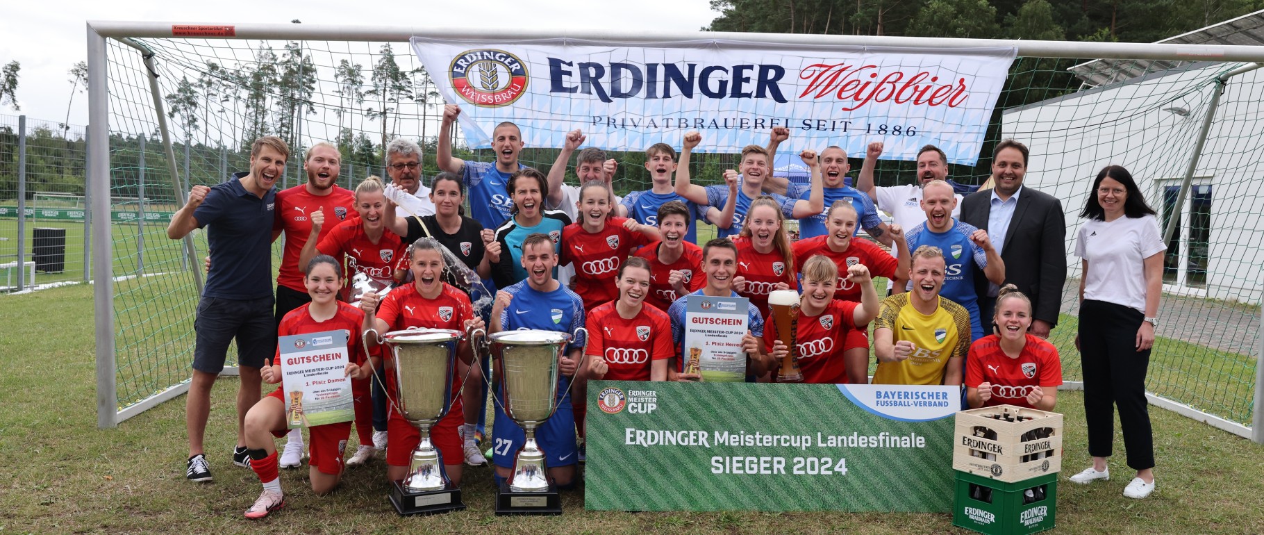 ERDINGER Weißbräu und Bayerischer Fußball-Verband verlängern Partnerschaft