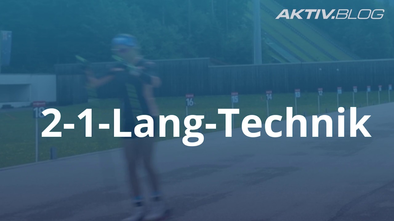 2-1-Lang-Technik, auch Armschwungtechnik oder Pendelschritt
