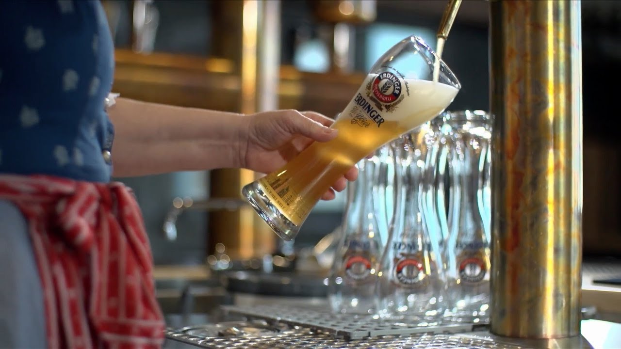 ERDINGER Fassbier - richtig gezapft für eine perfekte Qualität